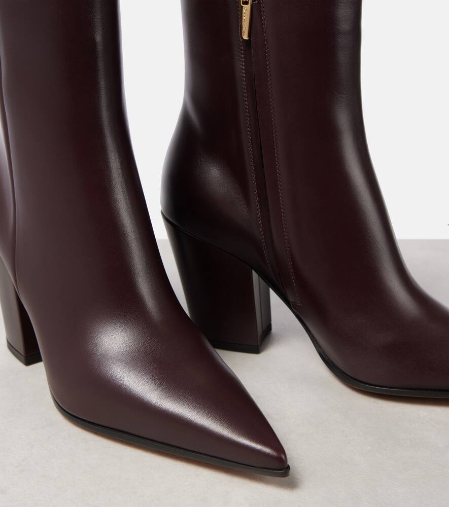 Gianvito Rossi Keinna leather ankle boots
