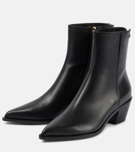 Gianvito Rossi Kinney leather ankle boots