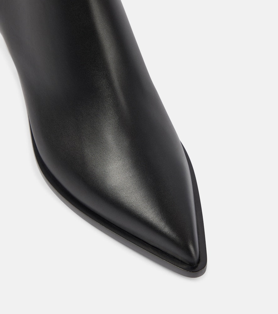Gianvito Rossi Kinney leather ankle boots