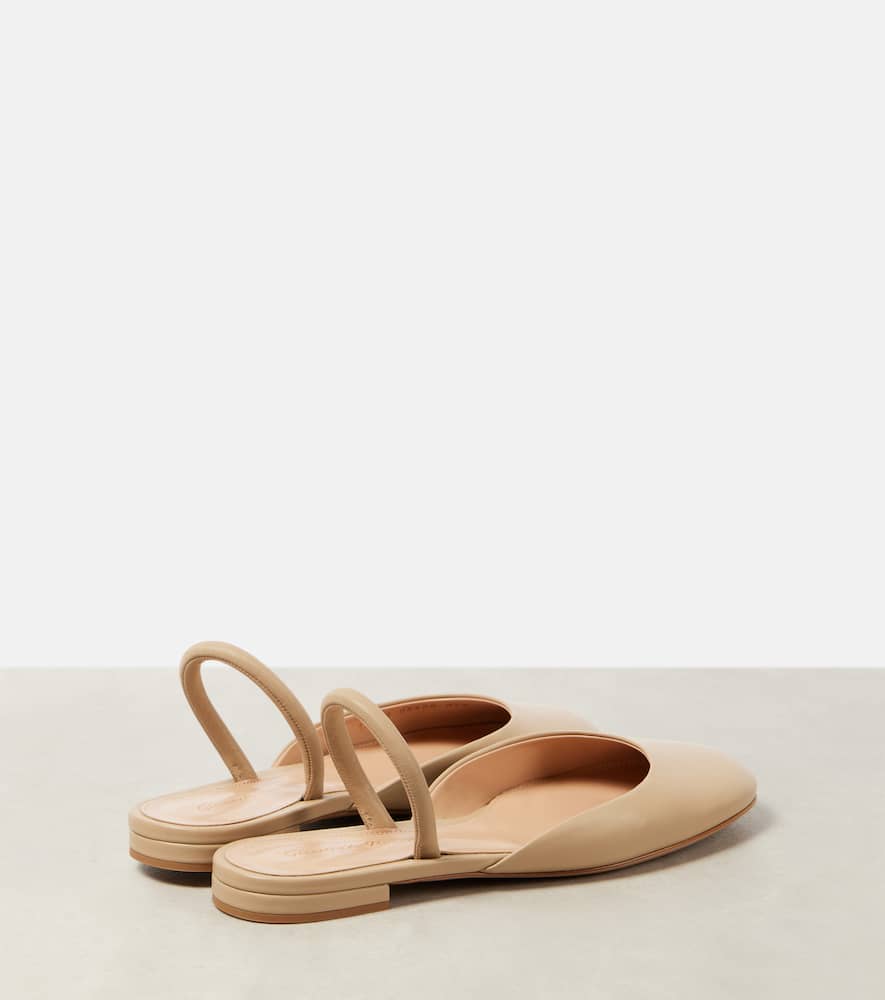 Gianvito Rossi Leather ballet flats