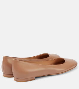Gianvito Rossi Leather ballet flats