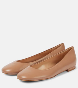 Gianvito Rossi Leather ballet flats