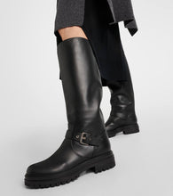 Gianvito Rossi Leather knee-high boots
