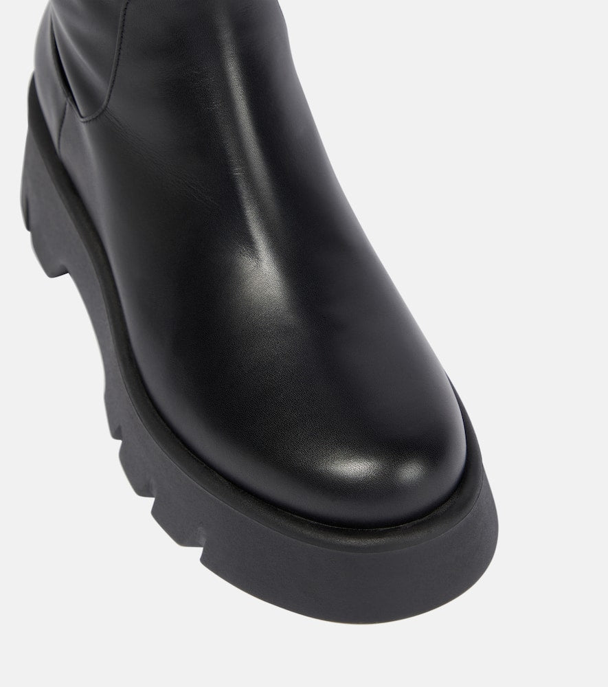 Gianvito Rossi Leather knee-high boots