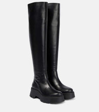 Gianvito Rossi Leather knee-high boots