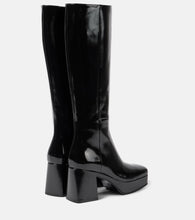 Gianvito Rossi Leather platform boots