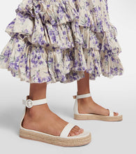 Gianvito Rossi Leather platform sandals