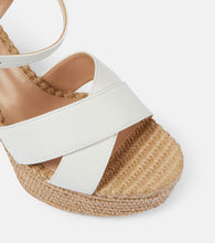 Gianvito Rossi Leather platform sandals