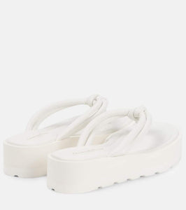 Gianvito Rossi Leather thong sandal