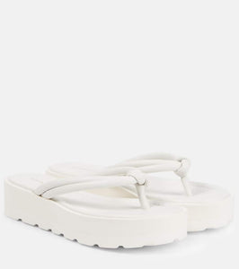 Gianvito Rossi Leather thong sandal