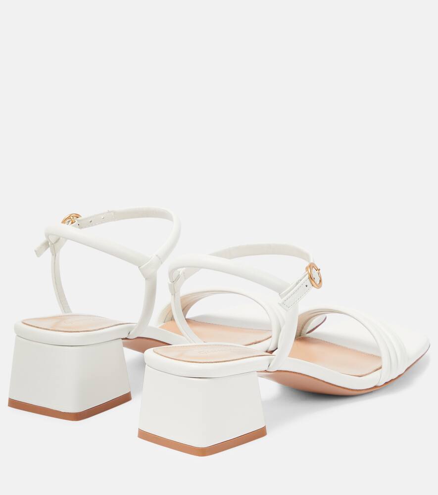 Gianvito Rossi Lena 45 leather sandals