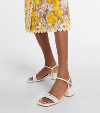 Gianvito Rossi Lena 45 leather sandals