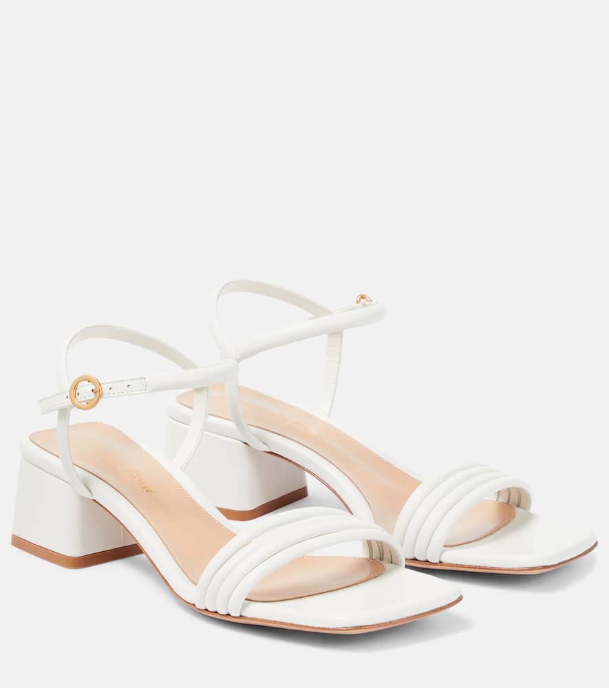 Gianvito Rossi Lena 45 leather sandals