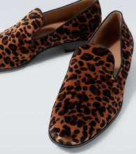 Gianvito Rossi Leopard-print loafers