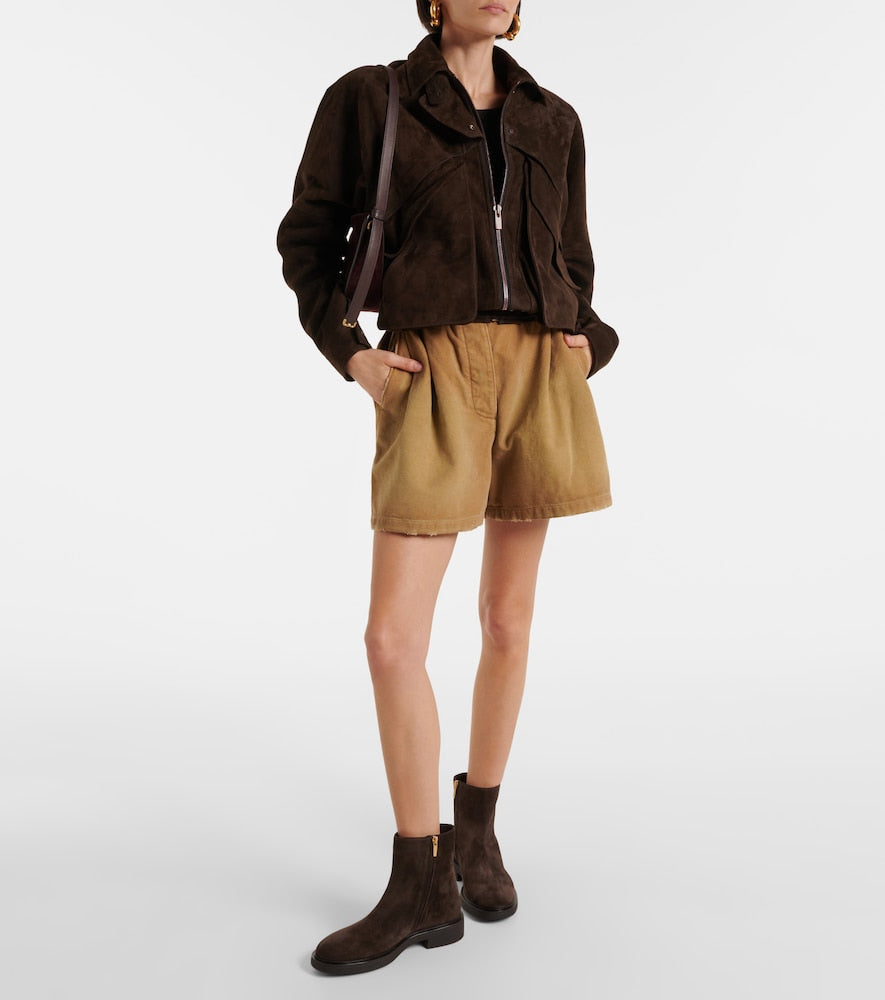 Gianvito Rossi Lexington suede ankle boots