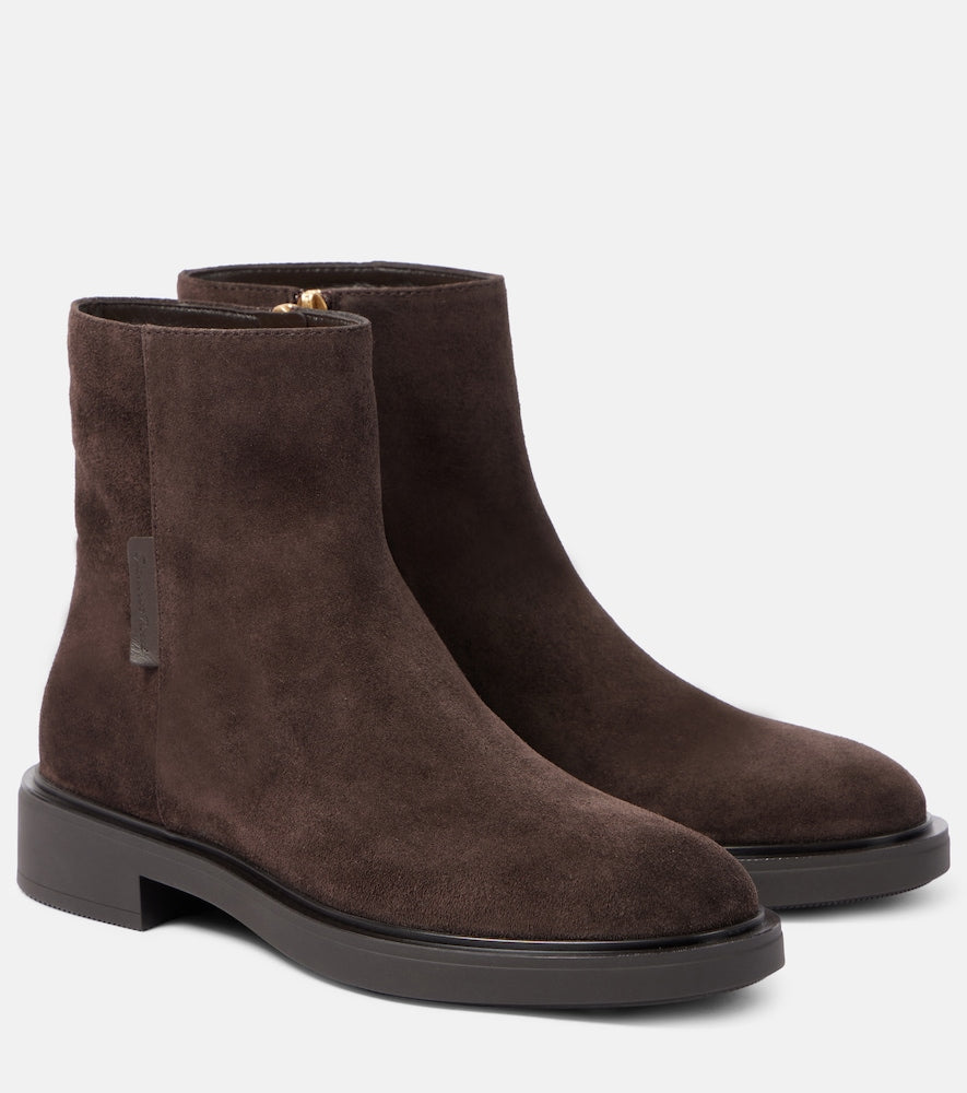 Gianvito Rossi Lexington suede ankle boots - Gianvito Rossi Lexington 绒面革踝靴