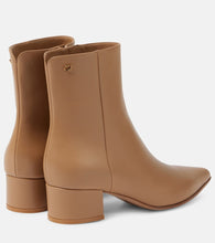Gianvito Rossi Lyell 45 leather ankle boots