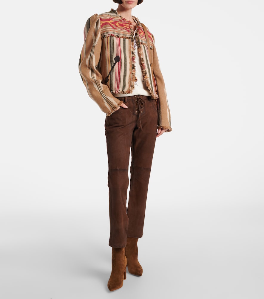 Gianvito Rossi Lyell 85 suede ankle boots