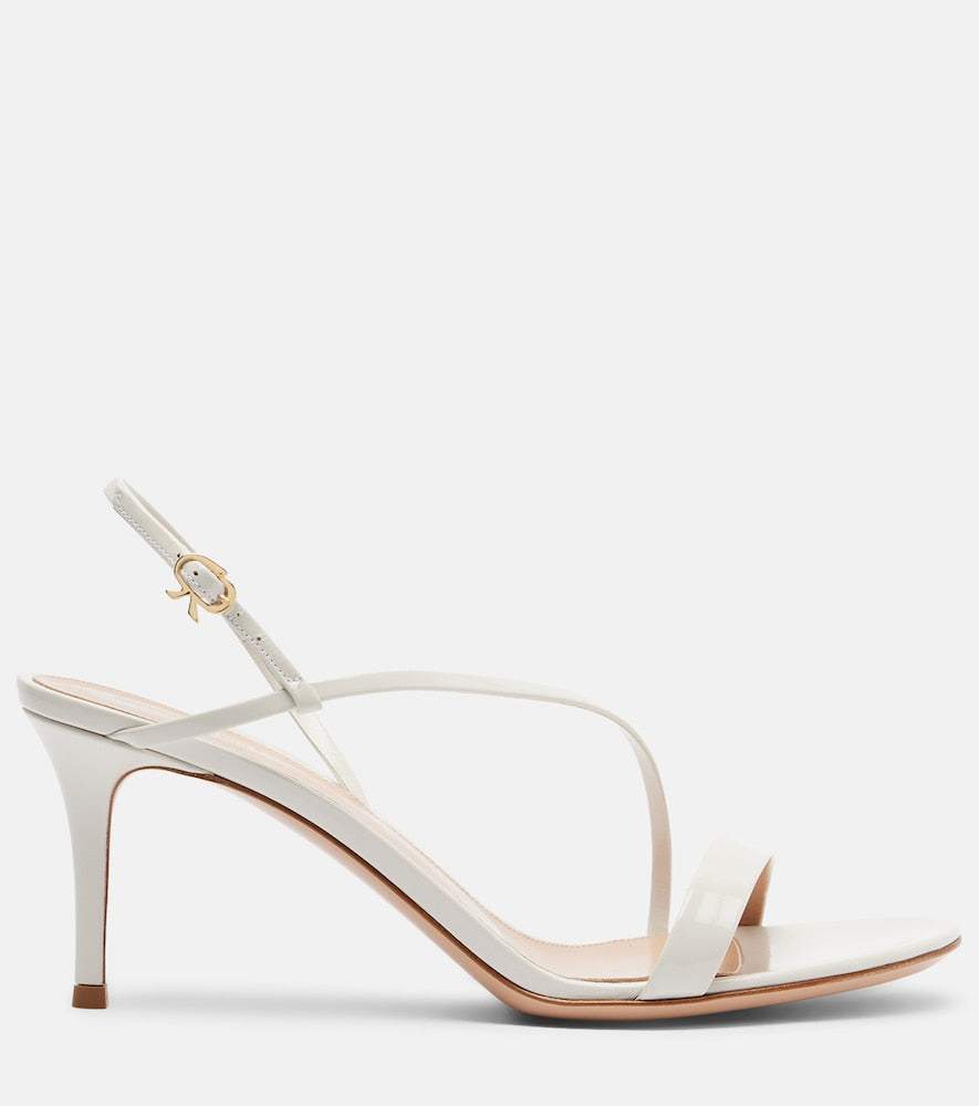 Gianvito Rossi Manhattan patent leather sandals