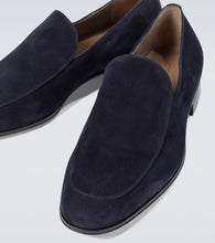 Gianvito Rossi Marcello suede loafers