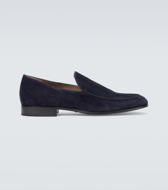 Gianvito Rossi Marcello suede loafers