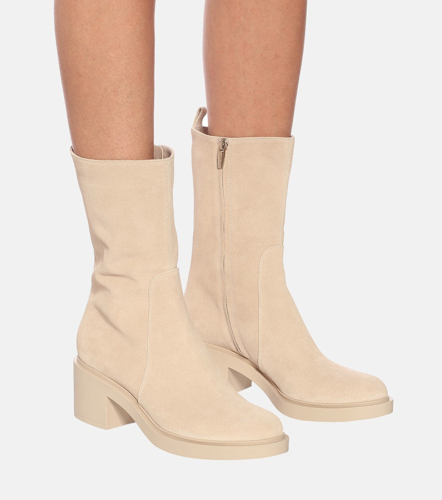 Gianvito Rossi Margeaux suede ankle boots