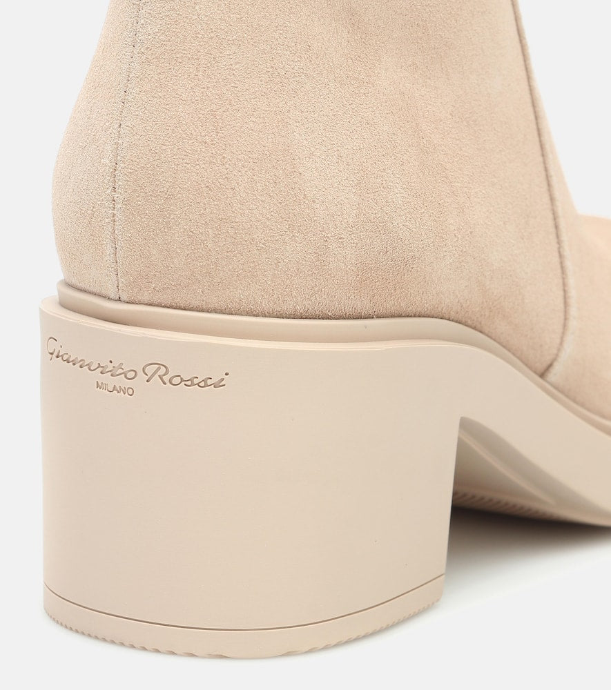Gianvito Rossi Margeaux suede ankle boots