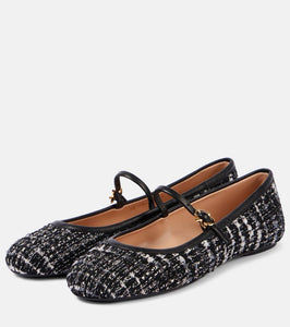 Gianvito Rossi Mary Ribbon 05 boucl√É¬© Mary Jane flats
