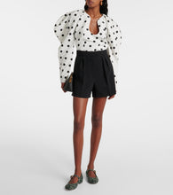 Gianvito Rossi Mary Ribbon Bouclé Mary Jane flats
