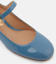 Gianvito Rossi Mary Ribbon patent leather Mary Jane pumps