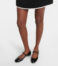 Gianvito Rossi Mary Ribbon patent leather ballet flats