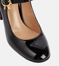 Gianvito Rossi Mary Ribbon patent leather pumps