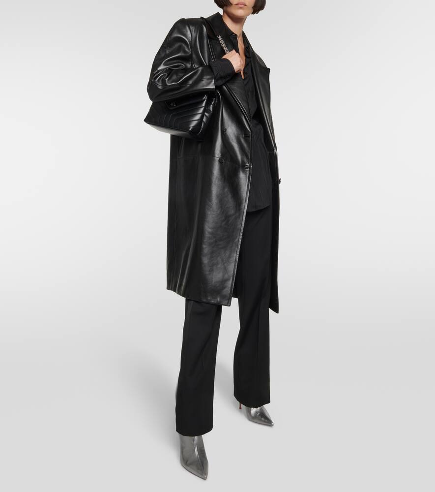 Gianvito Rossi Metallic leather ankle boots
