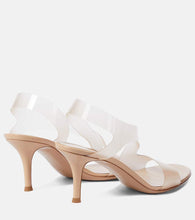 Gianvito Rossi Metropolis 70 PVC slingback sandals