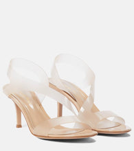 Gianvito Rossi Metropolis 70 PVC slingback sandals