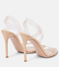Gianvito Rossi Metropolis PVC slingback sandals