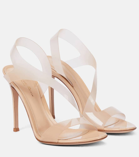 Gianvito Rossi Metropolis PVC slingback sandals