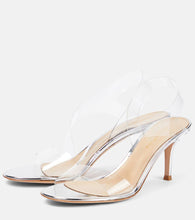 Gianvito Rossi Metropolis plexi strap sandals