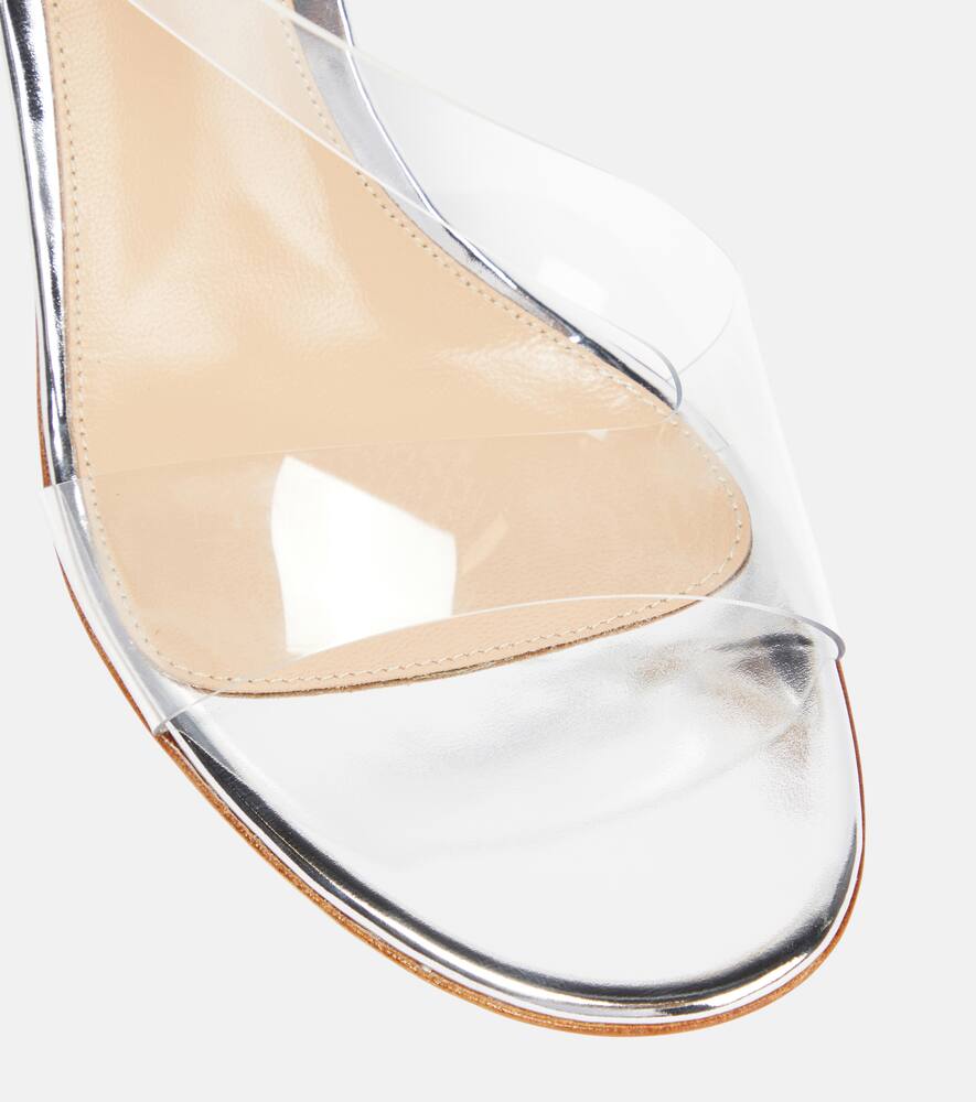 Gianvito Rossi Metropolis plexi strap sandals