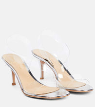 Gianvito Rossi Metropolis plexi strap sandals