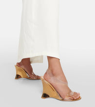 Gianvito Rossi Metropolis wedge sandals