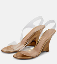 Gianvito Rossi Metropolis wedge sandals