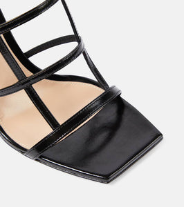 Gianvito Rossi Mondry 95 leather sandals
