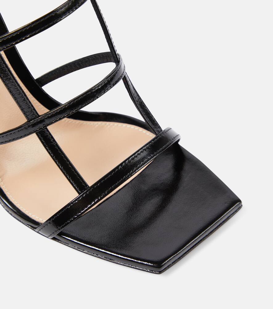 Gianvito Rossi Mondry 95 leather sandals