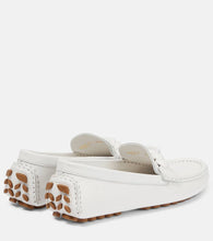 Gianvito Rossi Monza leather loafers
