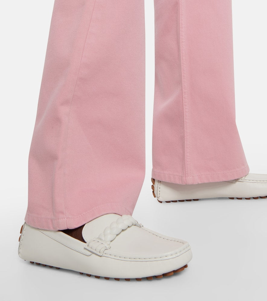 Gianvito Rossi Monza leather loafers