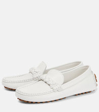 Gianvito Rossi Monza leather loafers