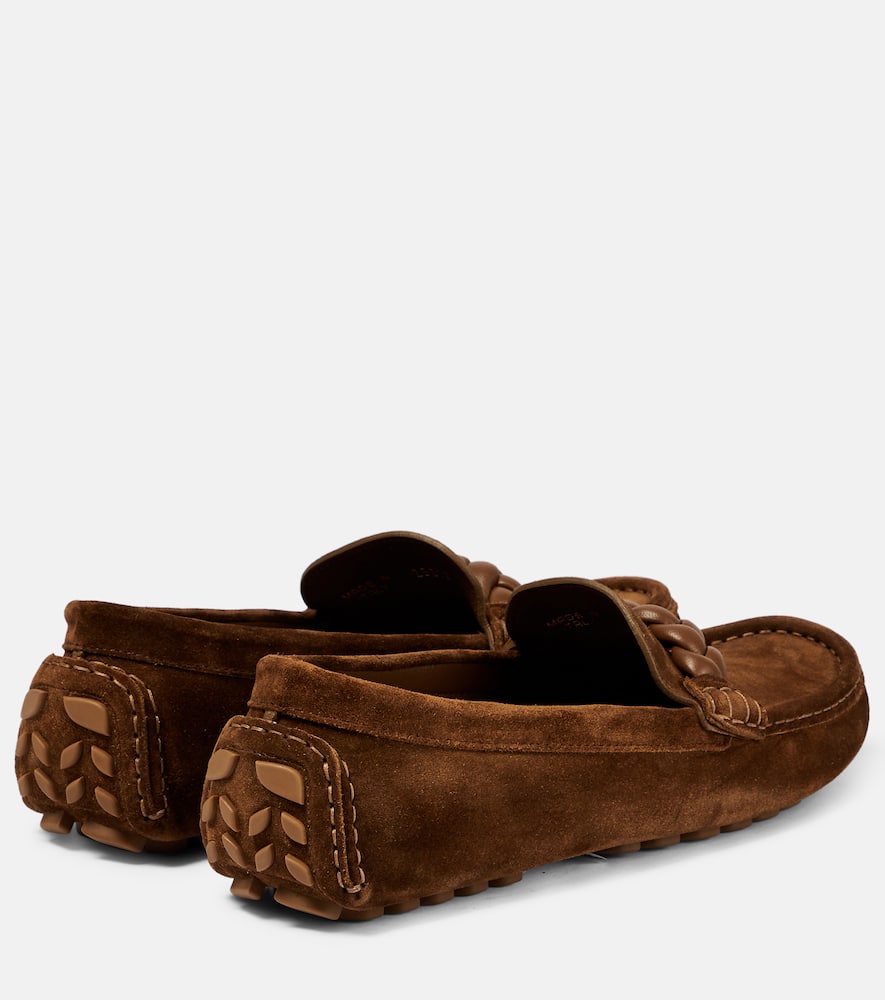 Gianvito Rossi Monza suede loafers