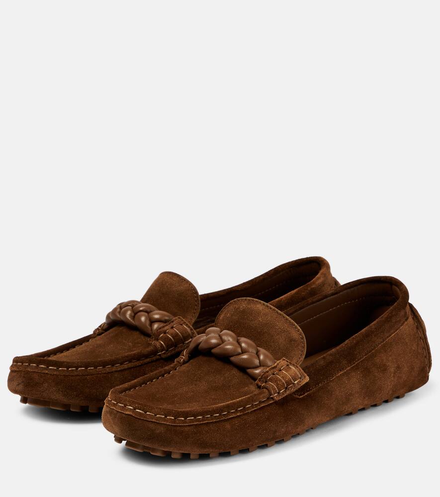 Gianvito Rossi Monza suede loafers