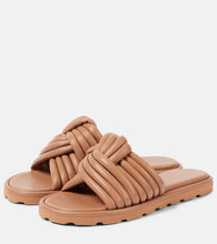 Gianvito Rossi Ottavia leather slides